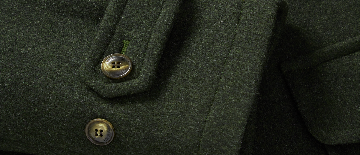 Original Duffle Coat Merino Wool Green – Grenfell