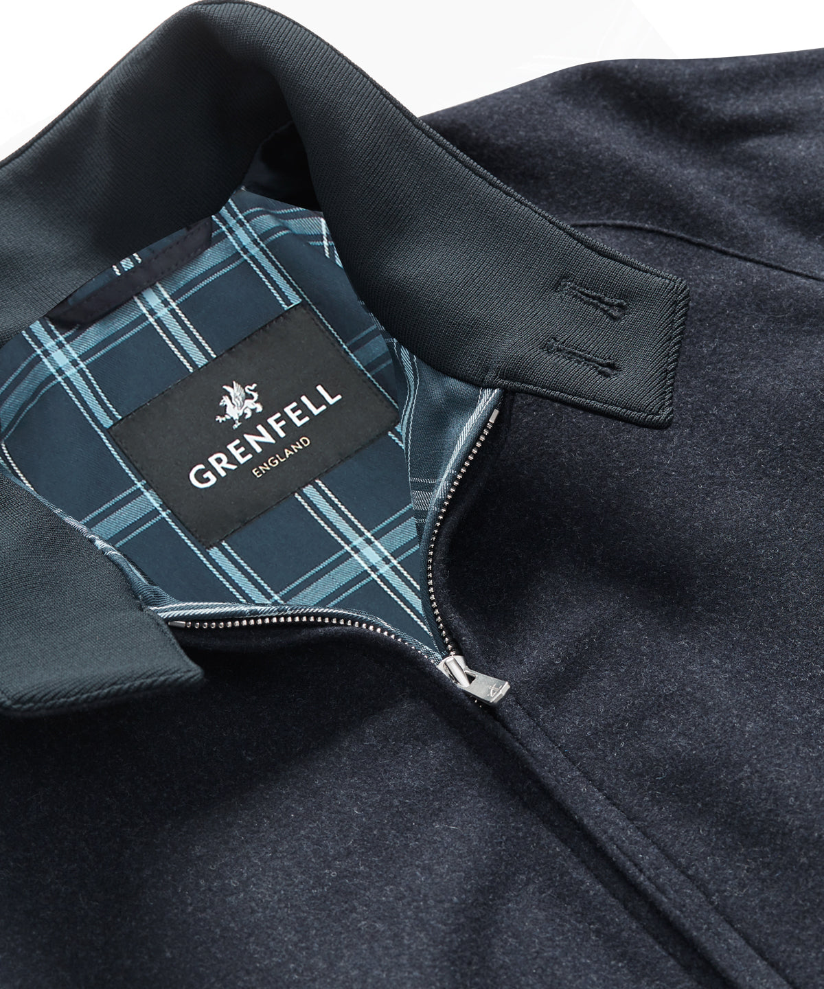 Load image into Gallery viewer, Harrington Merino Wool Navy