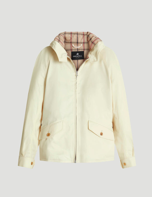 Hooded Golfer Grenfell Cloth Off-White