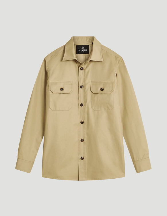 Overshirt Grenfell Cloth Biscuit