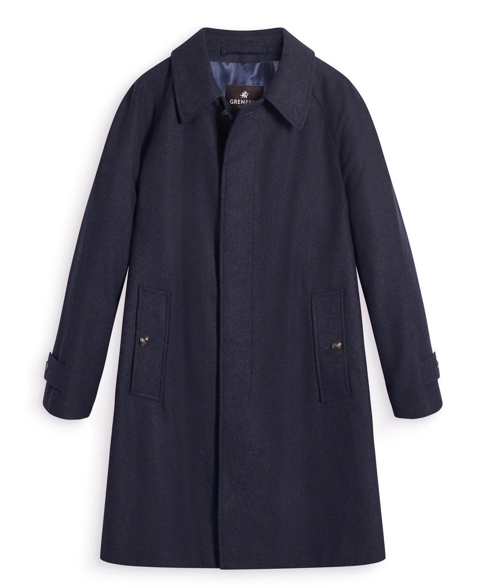 最上の品質な Slim_Campbell_Merino_Wool_Navy ジャケット・アウター