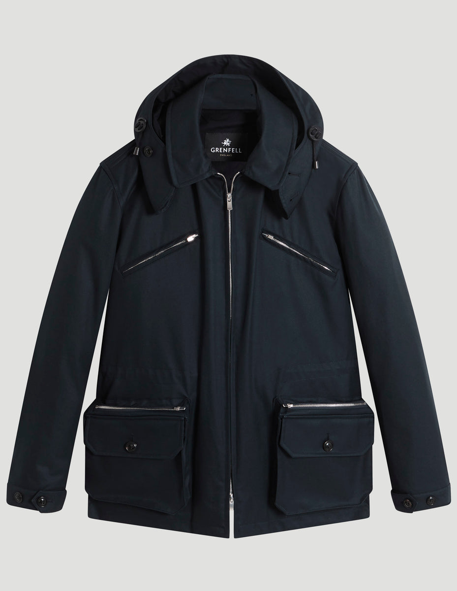 [定休日以外毎日出荷中] Walker_Grenfell_Cloth_Navy_F_b ジャケット・アウター