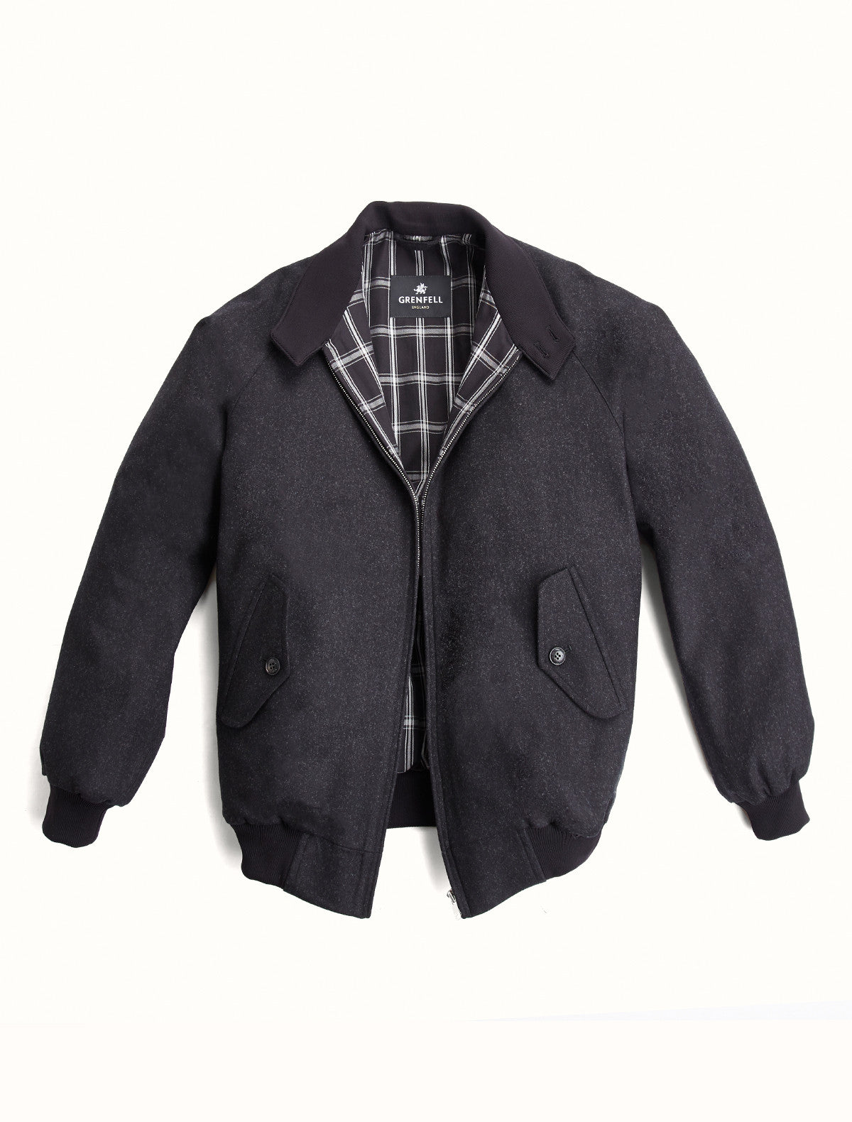 Load image into Gallery viewer, Harrington Merino Wool Black