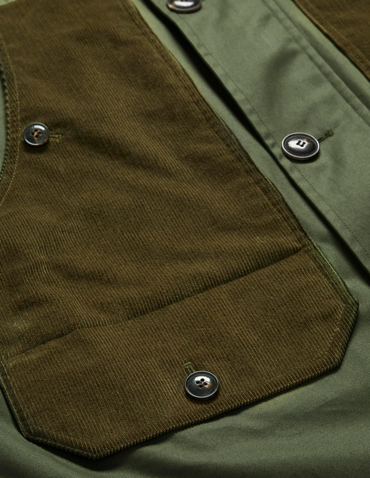 Load image into Gallery viewer, Countryman Grenfell Cloth Green and Corduroy