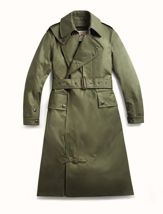 Despatch Riders Coat Grenfell Cloth Green