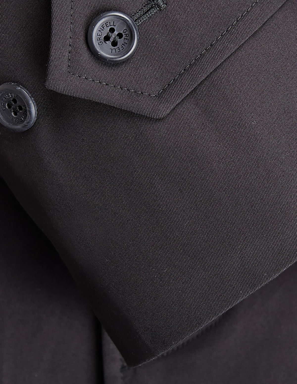 Load image into Gallery viewer, Grampian Cotton Gabardine Black