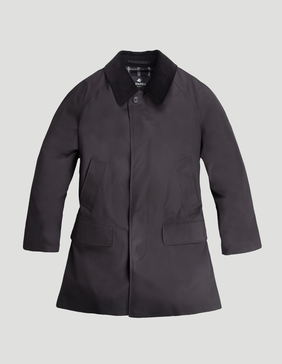 Load image into Gallery viewer, Grampian Cotton Gabardine Black