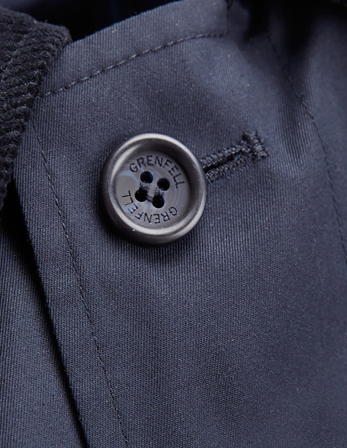 Load image into Gallery viewer, Grampian Cotton Gabardine Navy