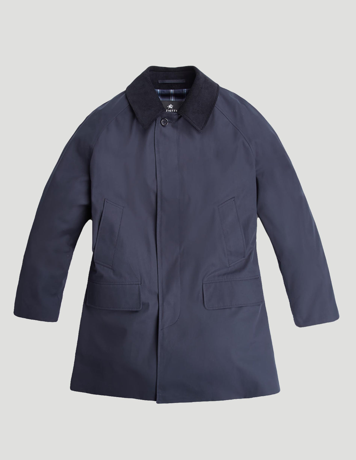 Load image into Gallery viewer, Grampian Cotton Gabardine Navy