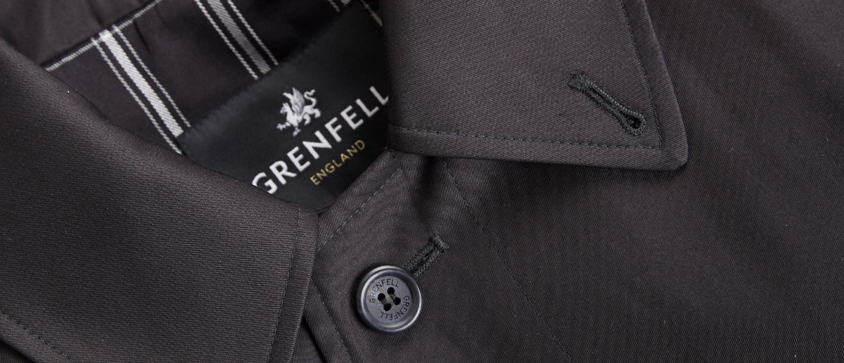 Load image into Gallery viewer, Campbell Cotton Gabardine Black