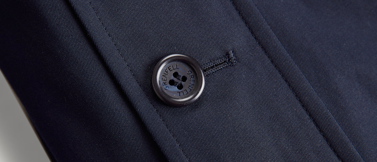 Load image into Gallery viewer, Campbell Cotton Gabardine Navy