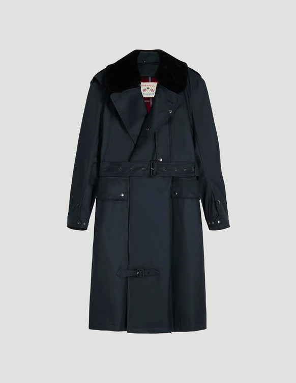 Despatch Riders Coat Grenfell Cloth Navy