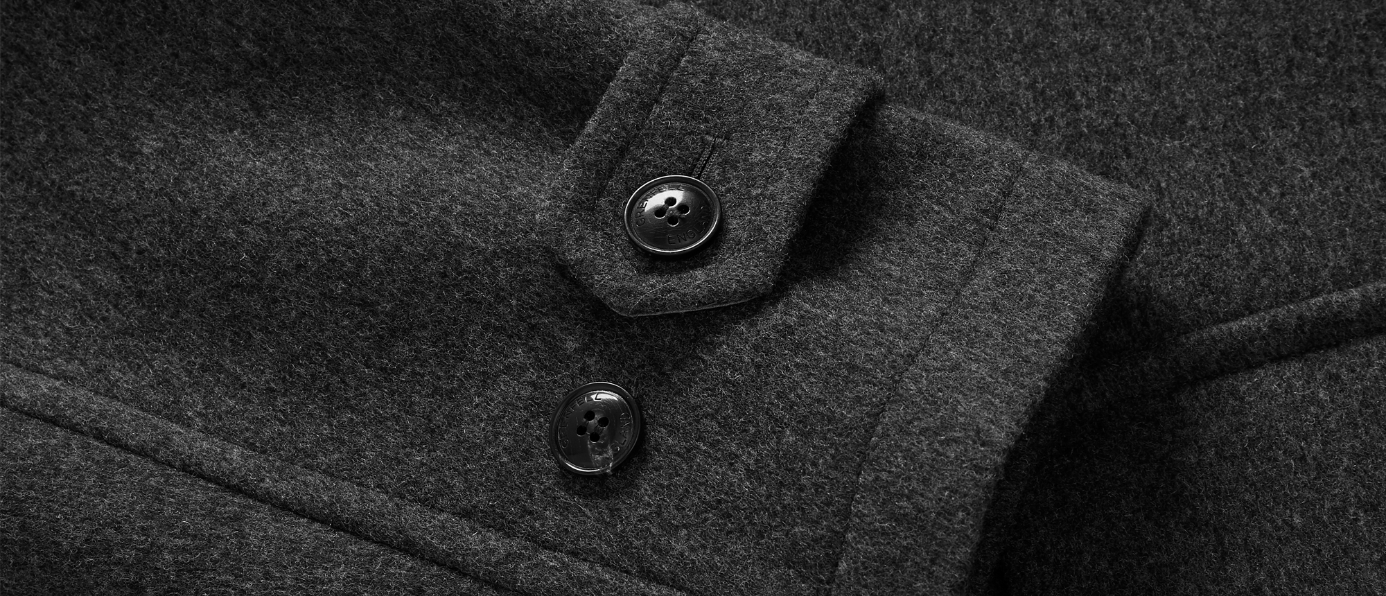 Original Duffle Coat Merino Wool Grey – Grenfell Original Duffle Coat Merino Wool Grey – Grenfell