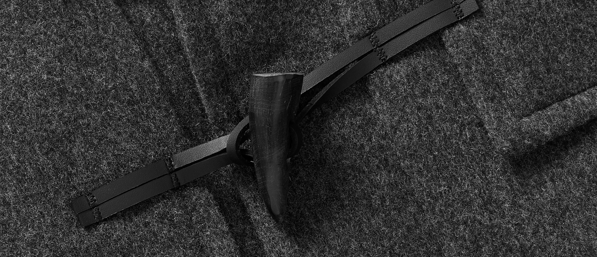 Load image into Gallery viewer, Original Duffle Coat Merino Wool Grey