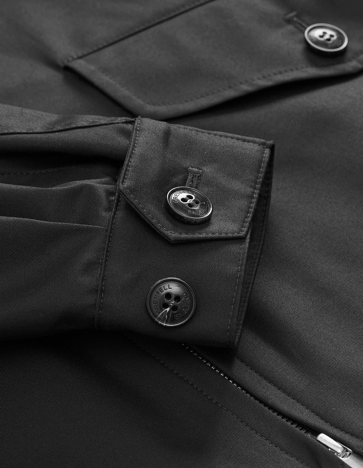 Load image into Gallery viewer, Golfer Grenfell Cloth Black