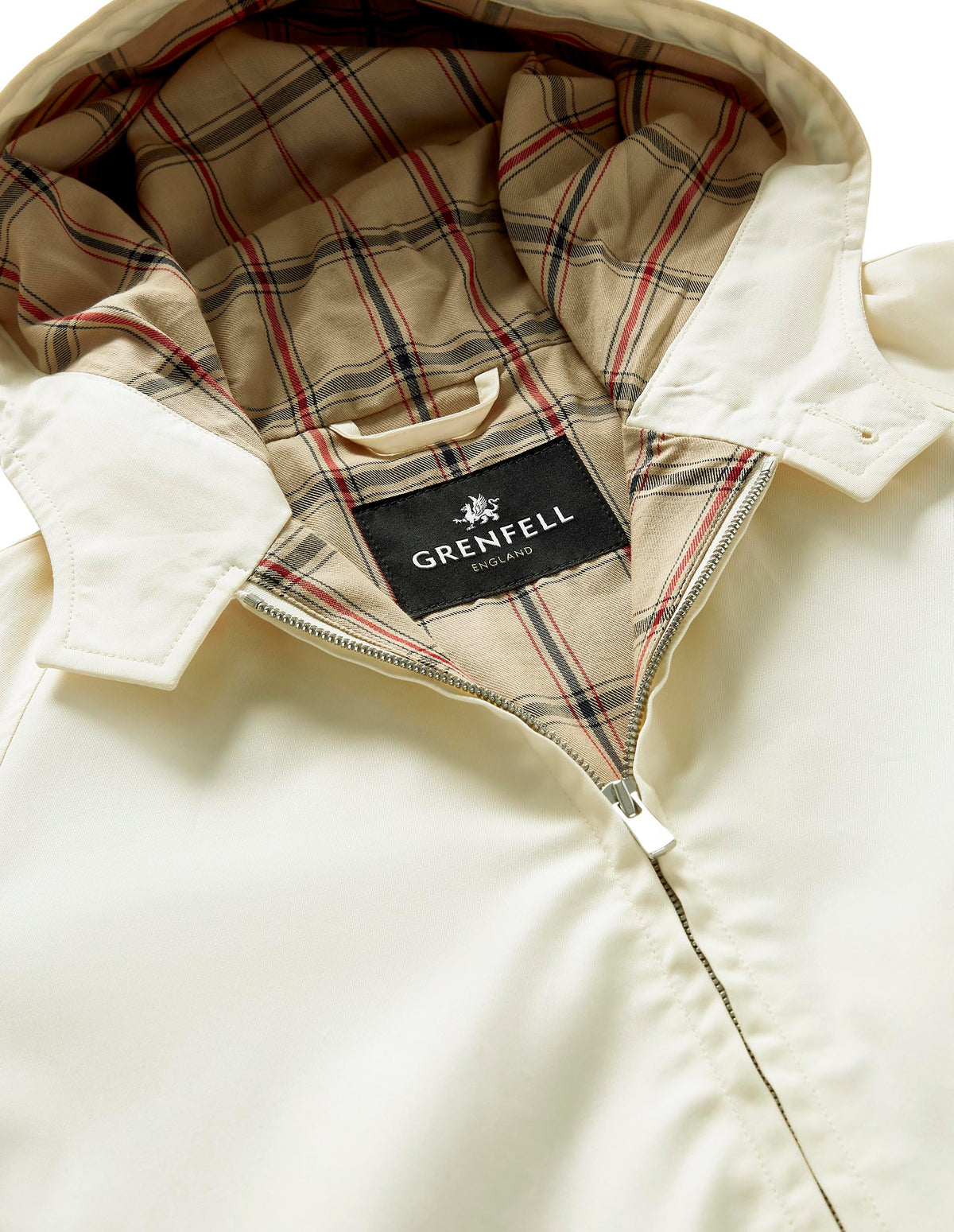 Load image into Gallery viewer, Hooded Golfer Grenfell Cloth Off-White