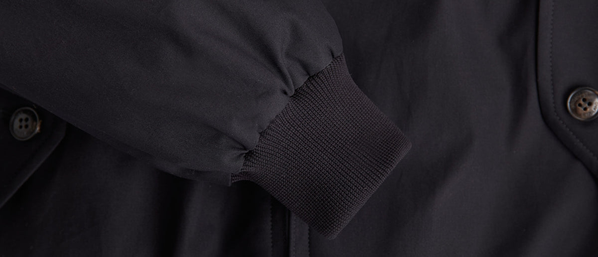 Load image into Gallery viewer, Harrington Peached Cotton Black