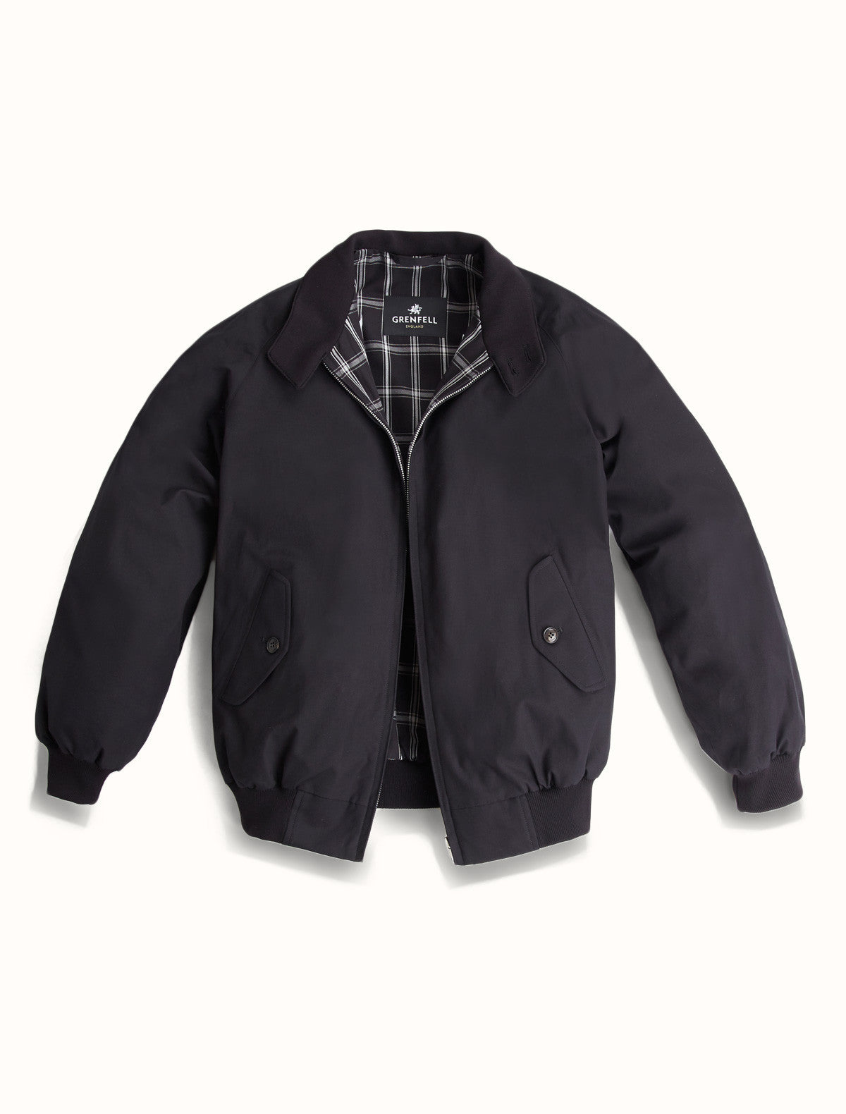 Load image into Gallery viewer, Harrington Peached Cotton Black