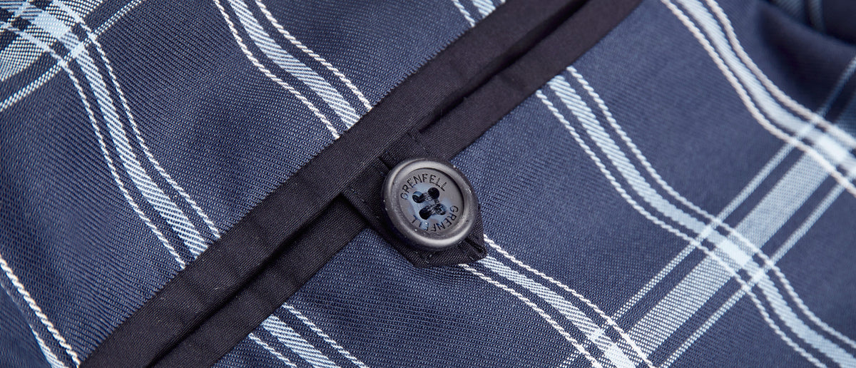 Load image into Gallery viewer, Harrington Peached Cotton Navy