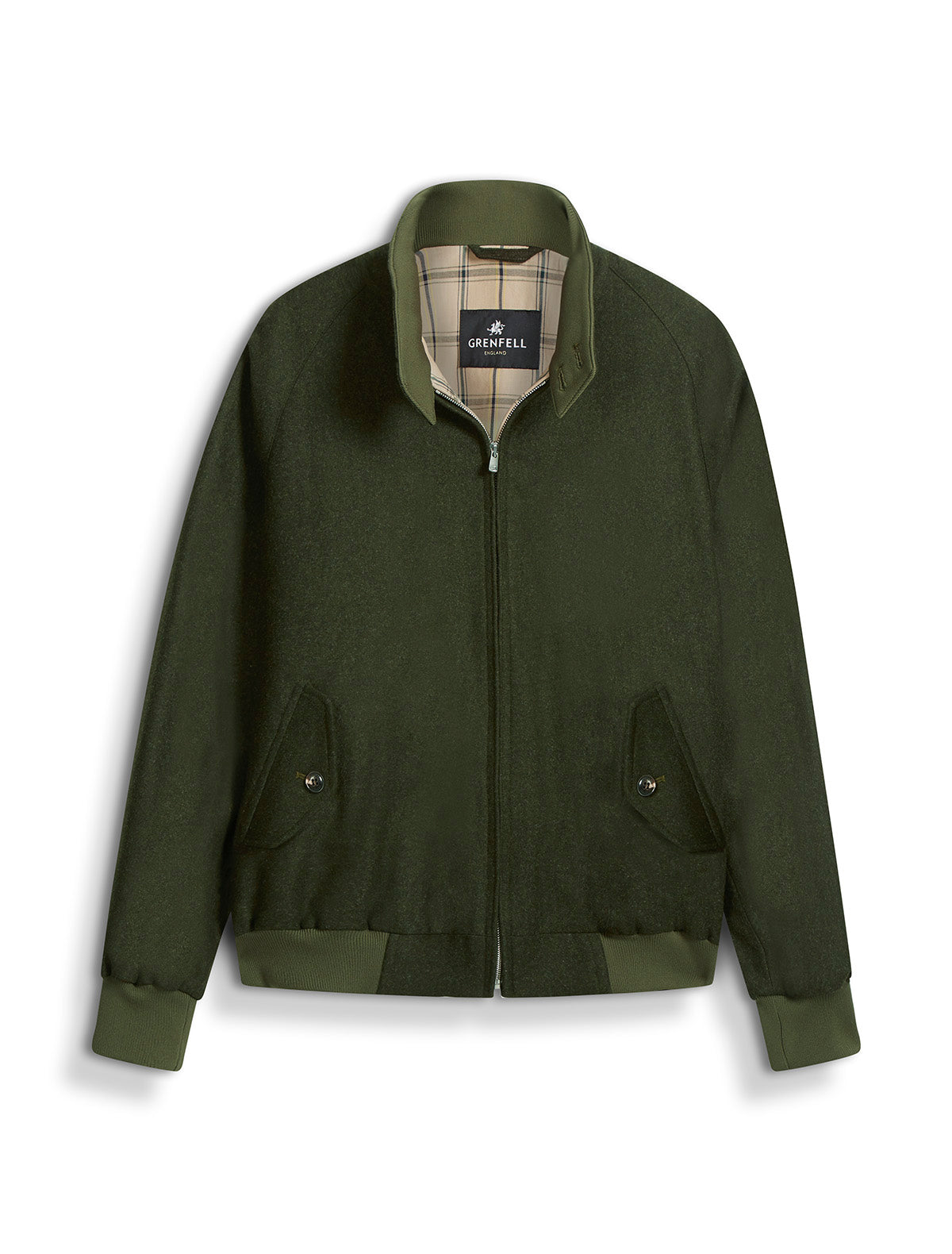 Load image into Gallery viewer, Harrington Merino Wool Green