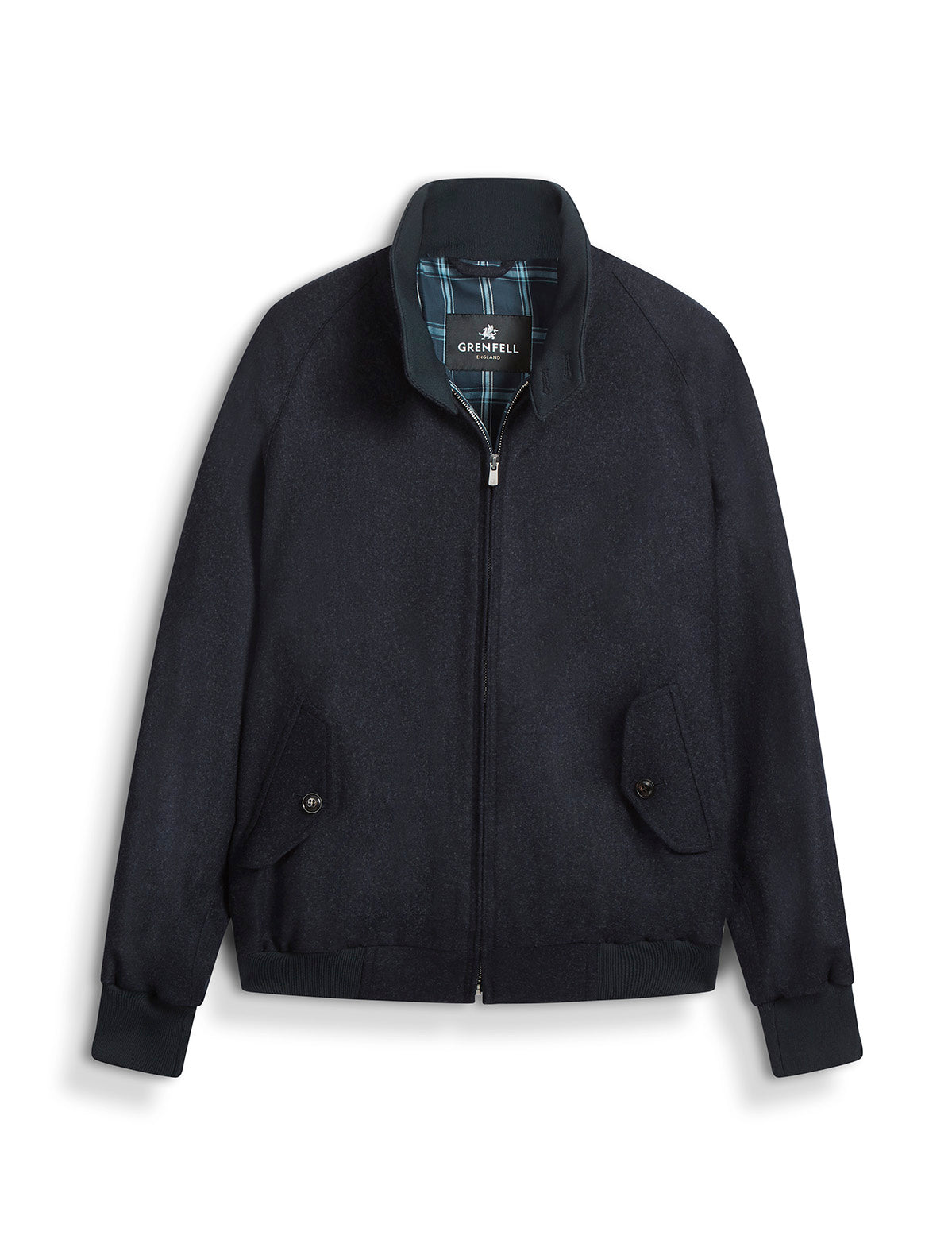 Load image into Gallery viewer, Harrington Merino Wool Navy