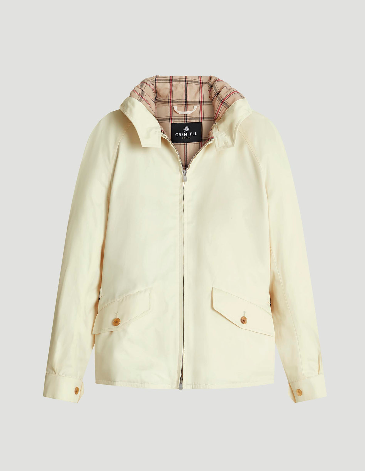 Load image into Gallery viewer, Hooded Golfer Grenfell Cloth Off-White