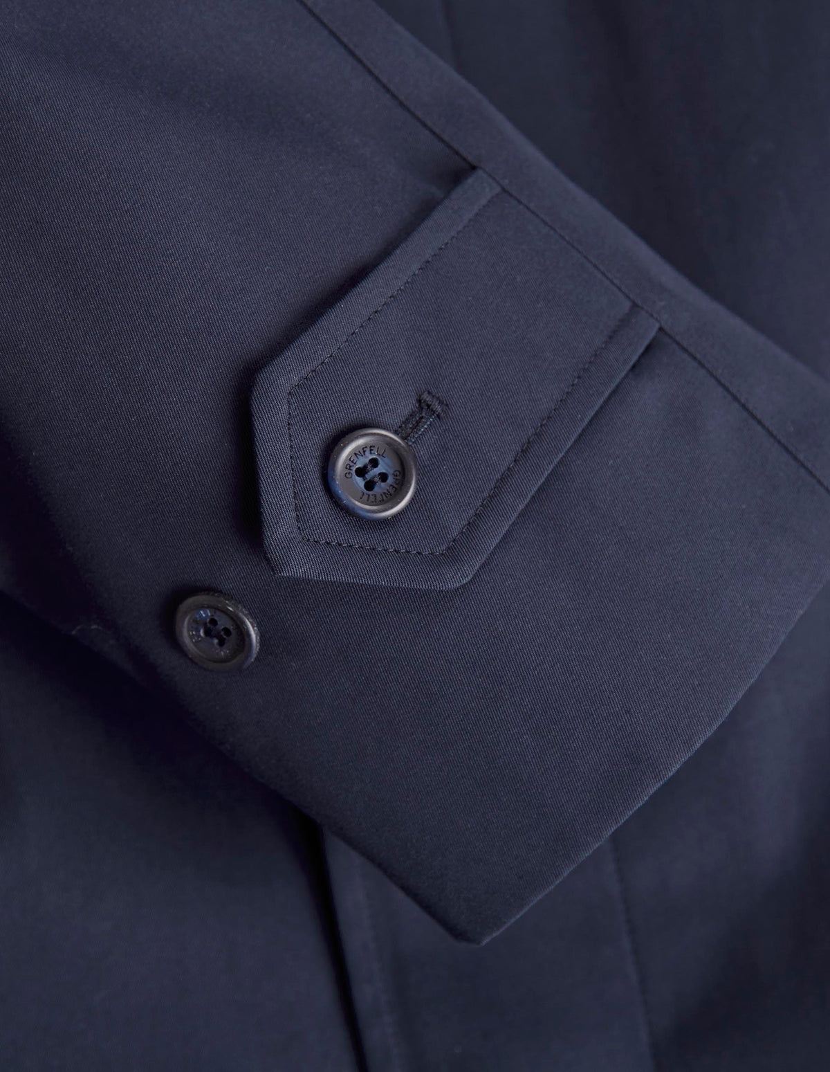 Load image into Gallery viewer, Campbell Cotton Gabardine Navy