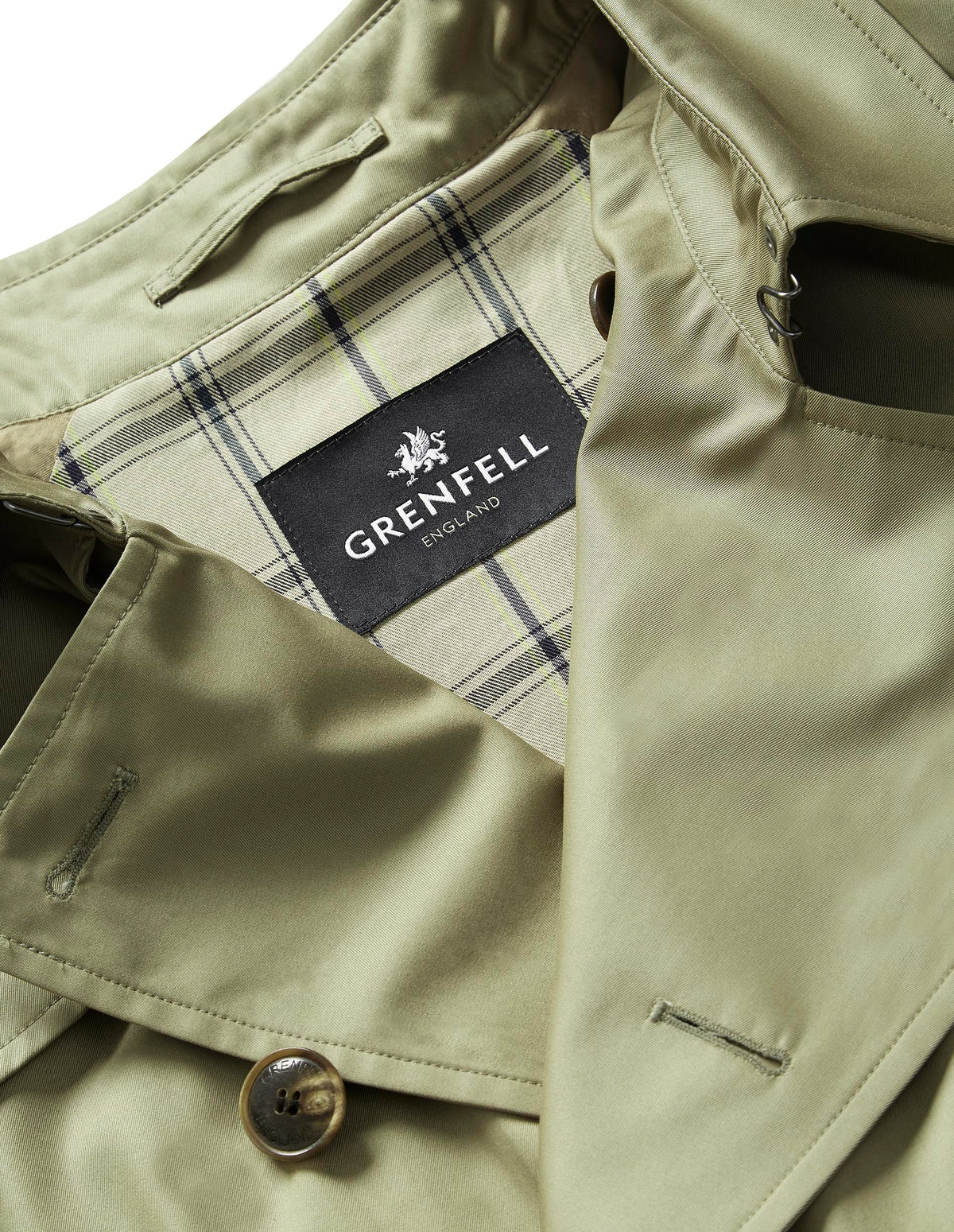 Load image into Gallery viewer, Kensington Trench Coat Grenfell Cloth Beige