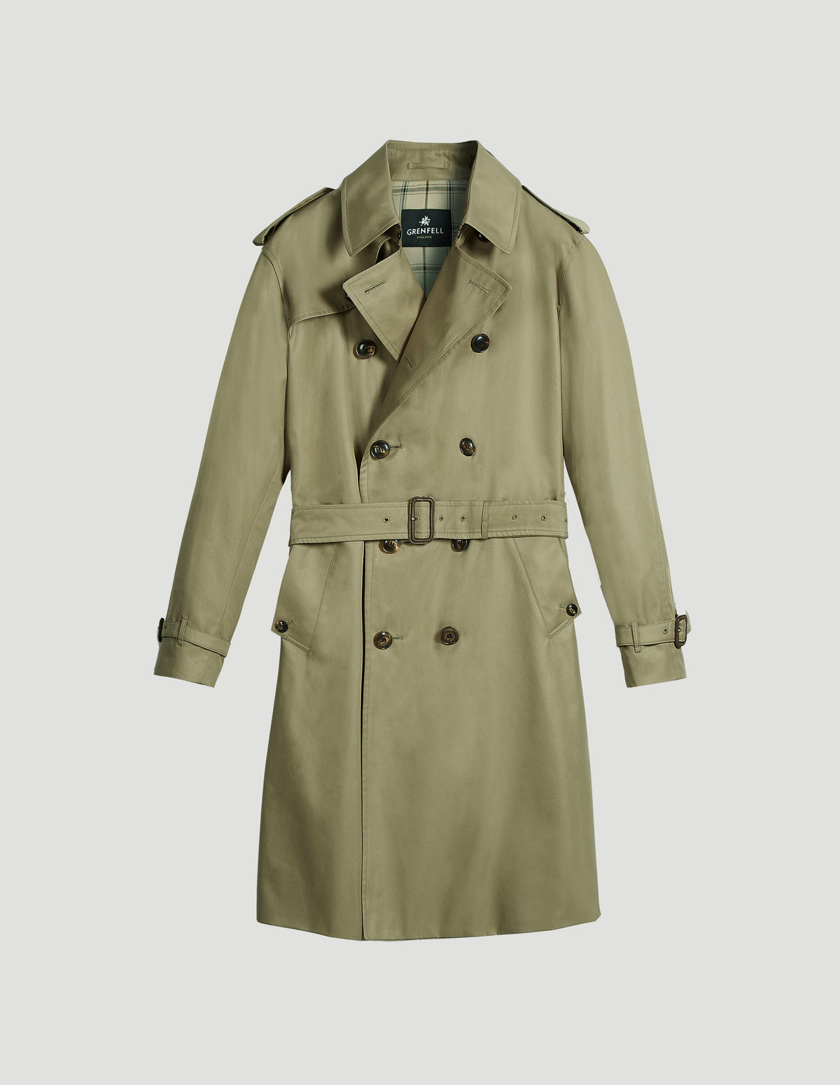 Load image into Gallery viewer, Kensington Trench Coat Grenfell Cloth Beige