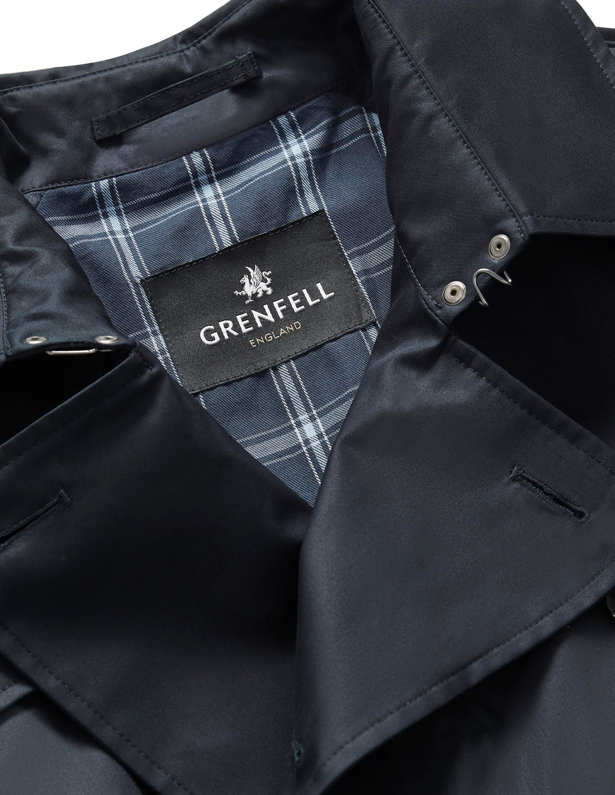 Load image into Gallery viewer, Kensington Trench Coat Grenfell Cloth Navy