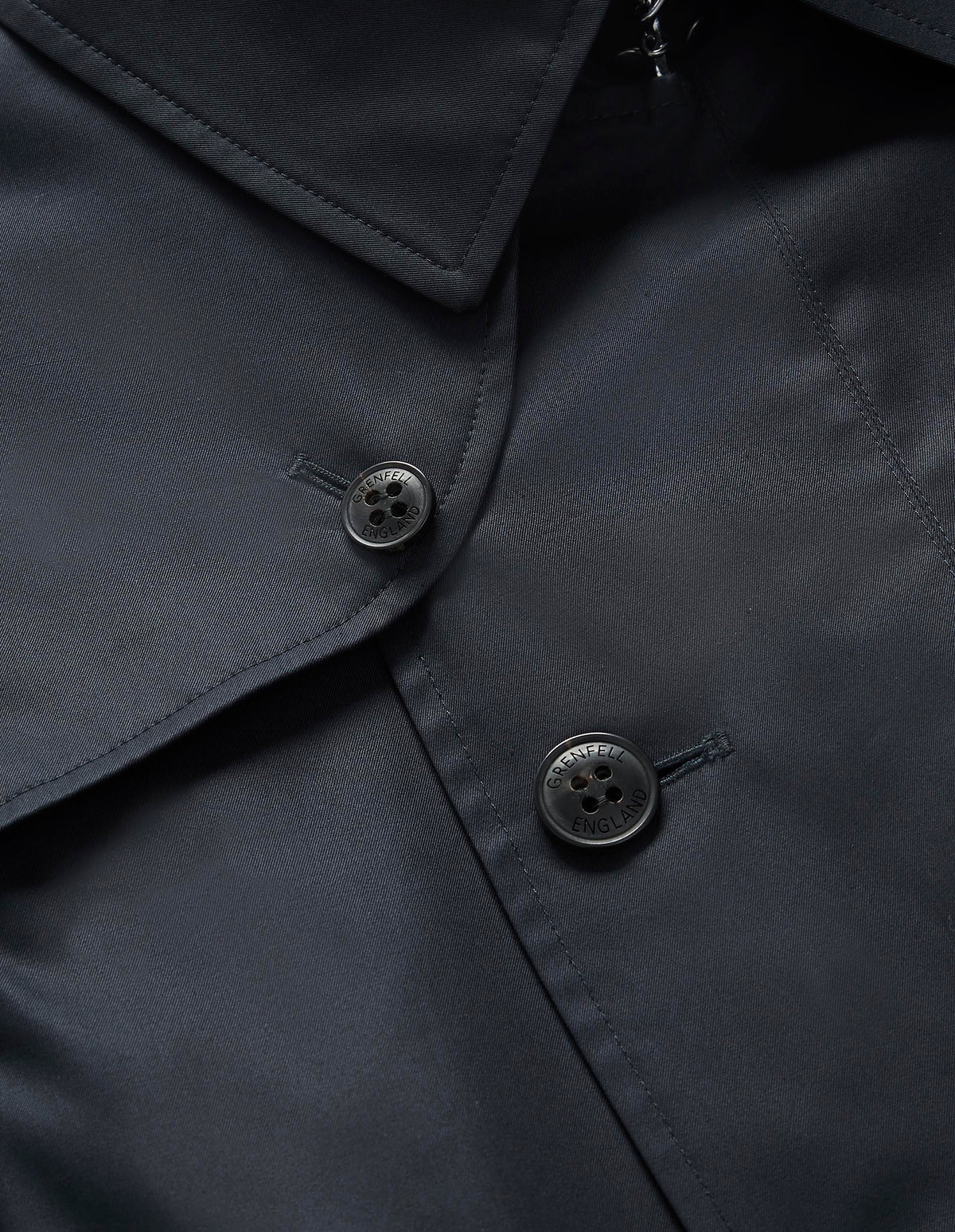 Load image into Gallery viewer, Kensington Trench Coat Grenfell Cloth Navy