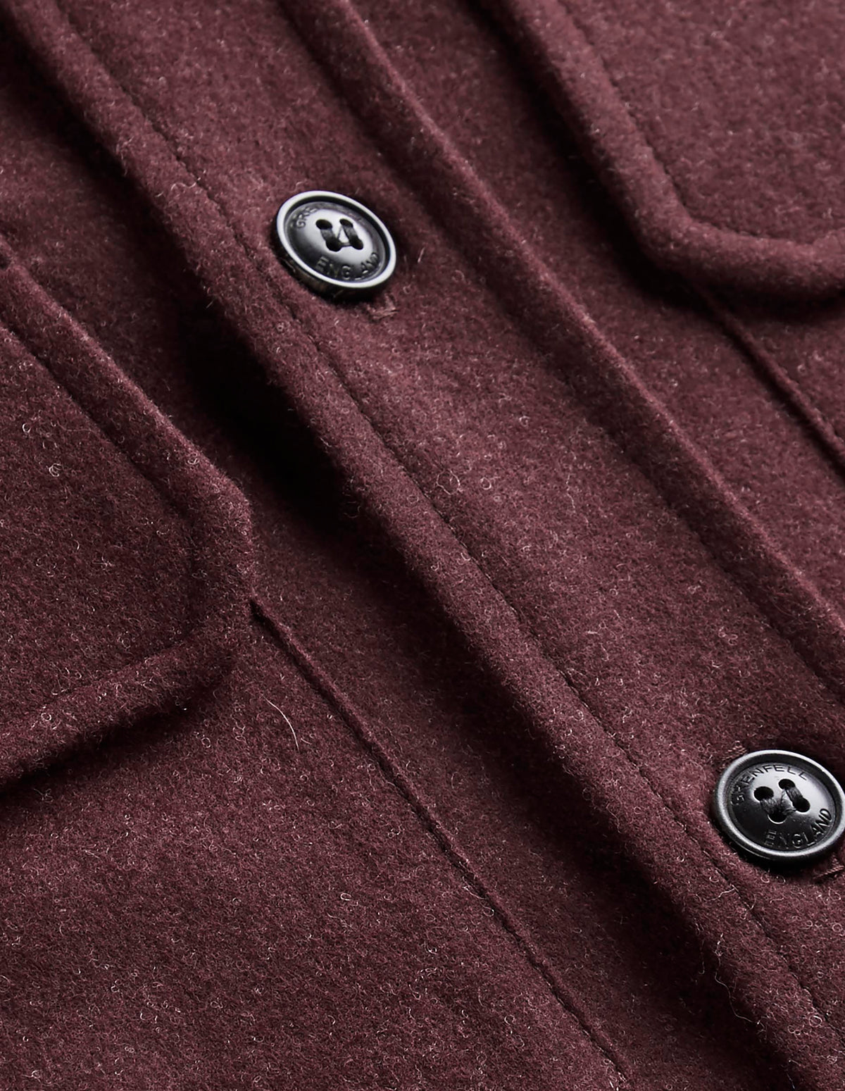 Load image into Gallery viewer, Overshirt Merino Wool Burgundy