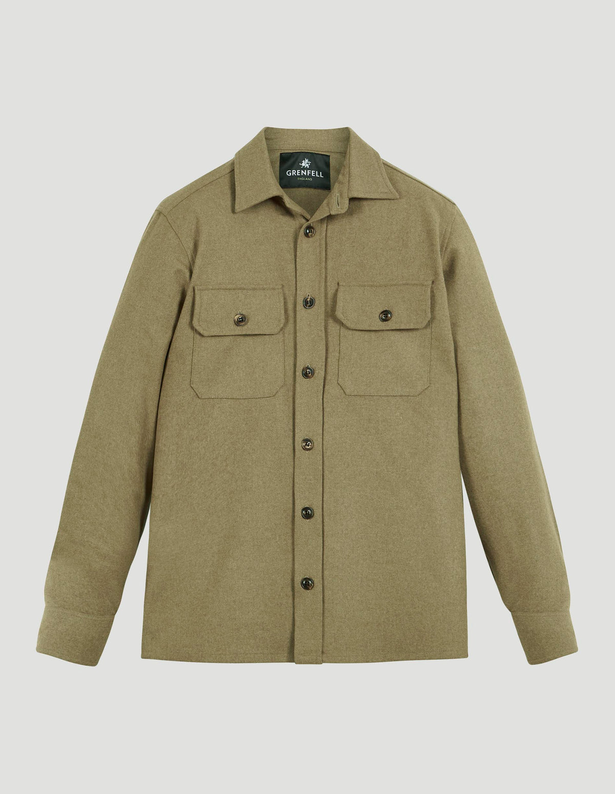 Load image into Gallery viewer, Overshirt Merino Wool Camel