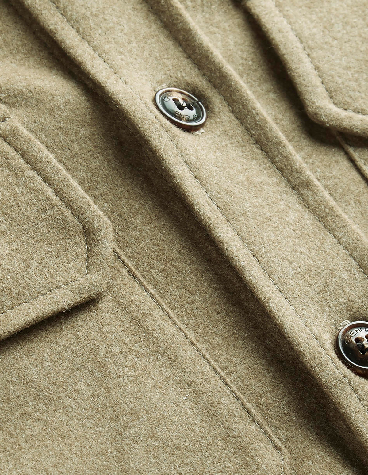 Load image into Gallery viewer, Overshirt Merino Wool Camel