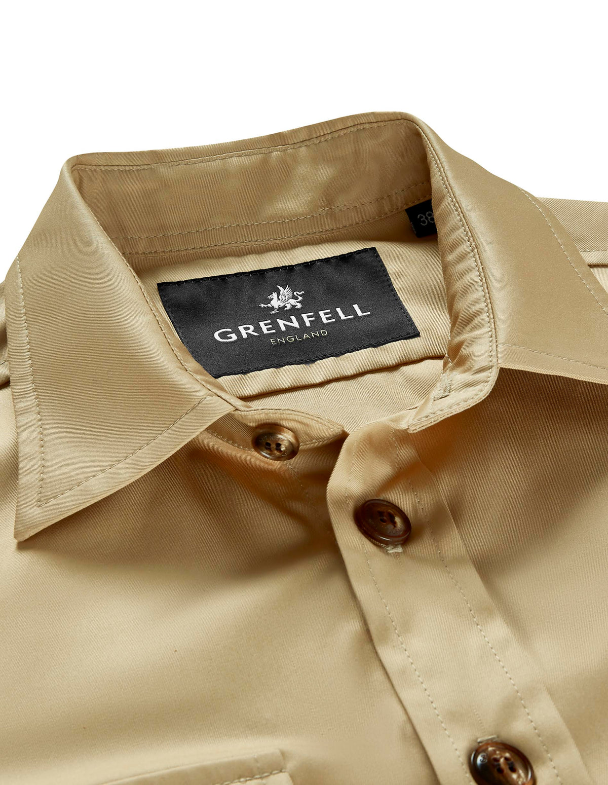 Load image into Gallery viewer, Overshirt Grenfell Cloth Biscuit