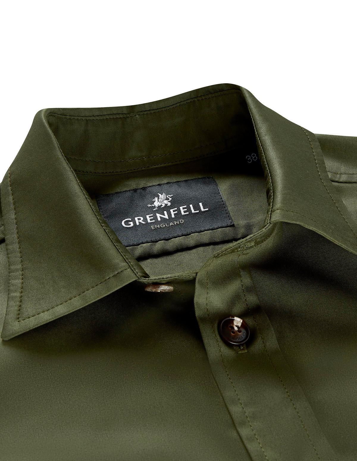 Load image into Gallery viewer, Overshirt Grenfell Cloth Green