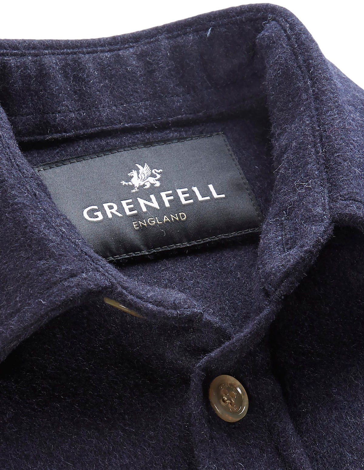 Load image into Gallery viewer, Overshirt Merino Wool Navy