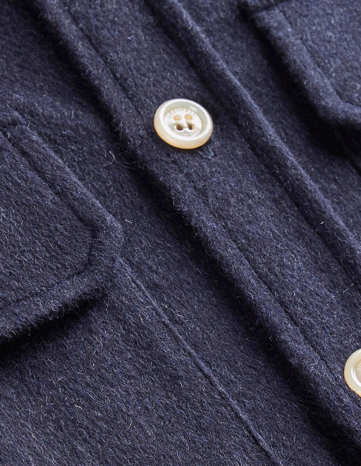 Load image into Gallery viewer, Overshirt Merino Wool Navy