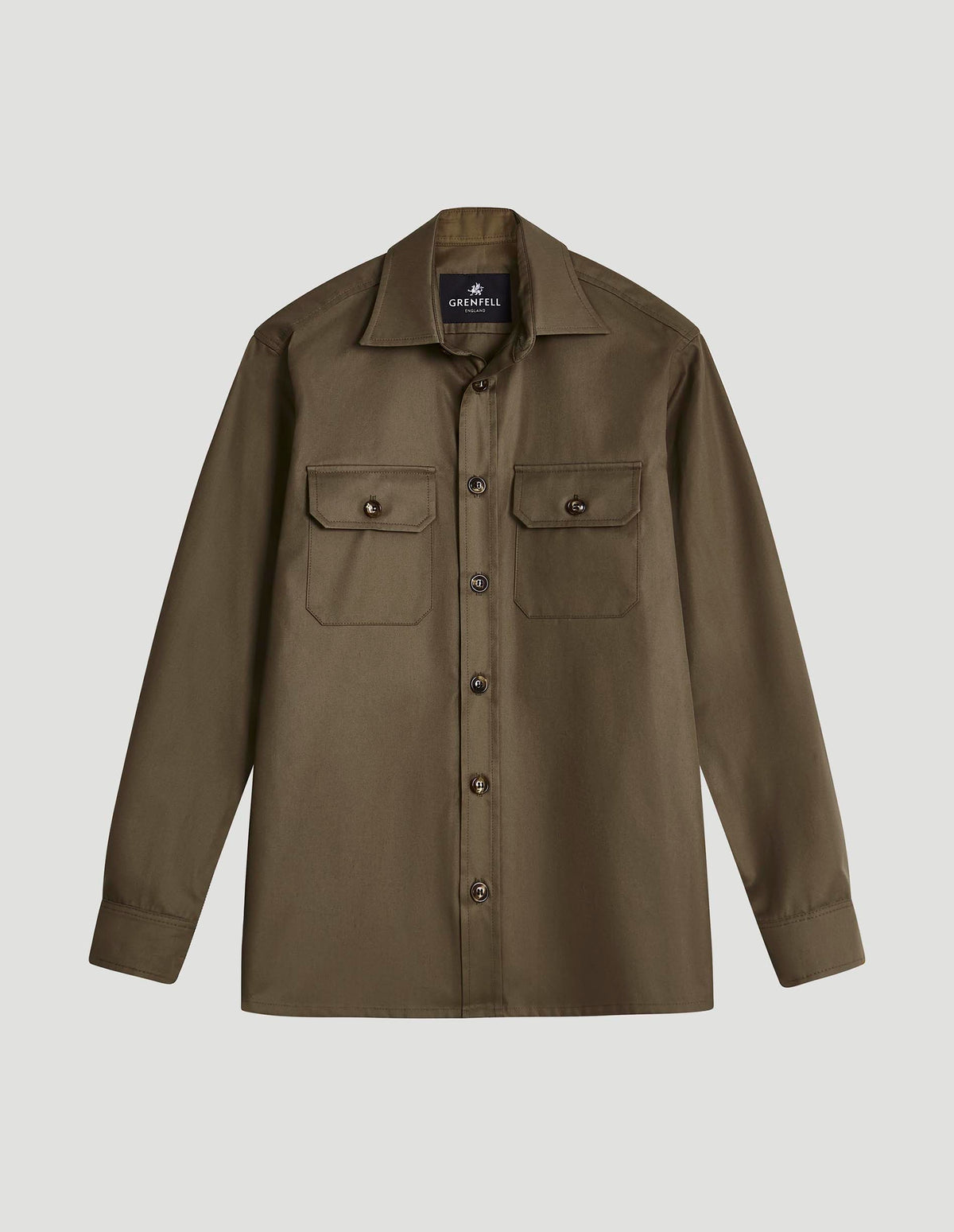 Load image into Gallery viewer, Overshirt Grenfell Cloth Drab