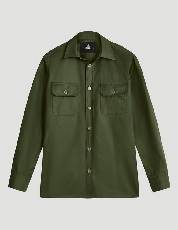 Overshirt Grenfell Cloth Green