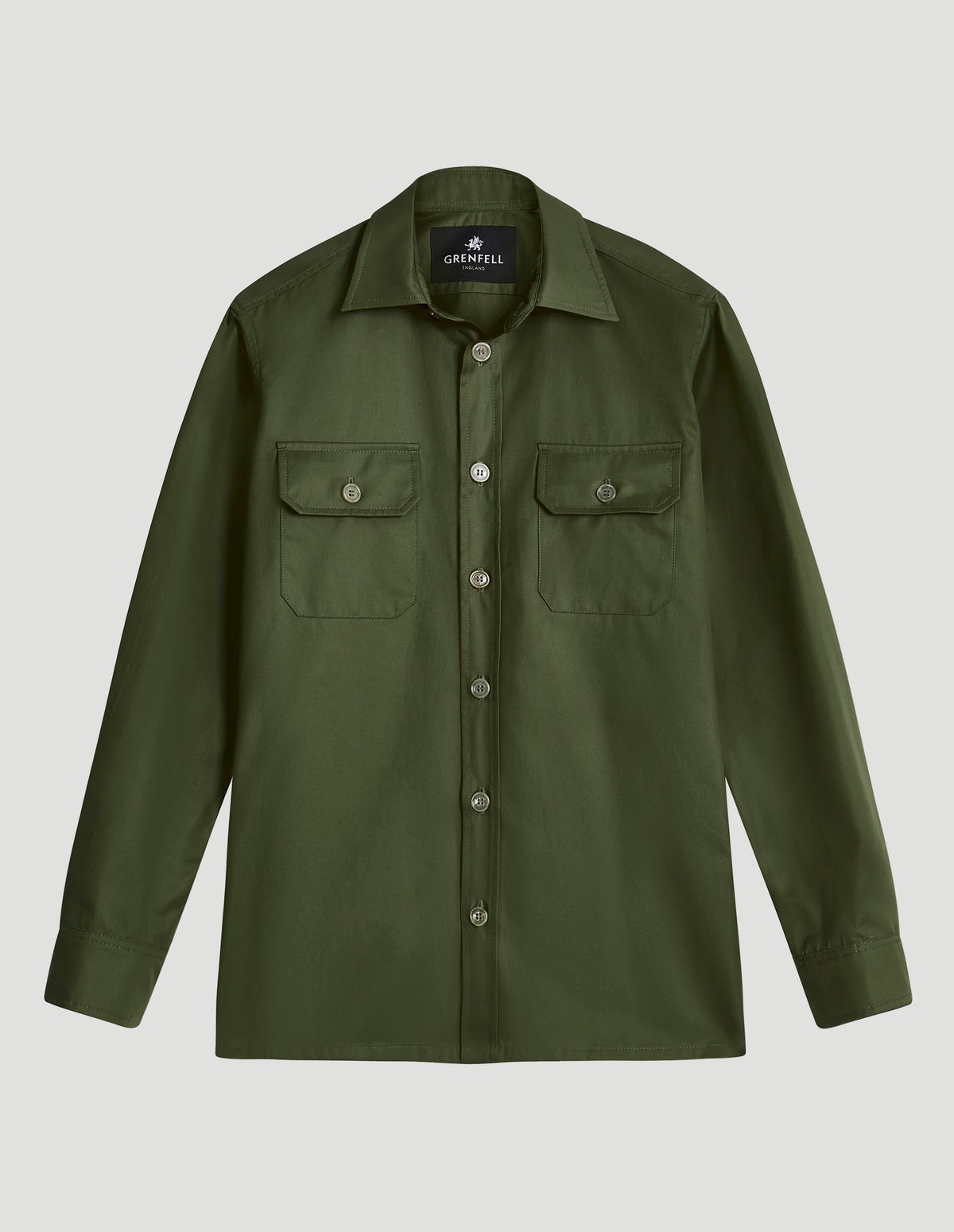 Load image into Gallery viewer, Overshirt Grenfell Cloth Green