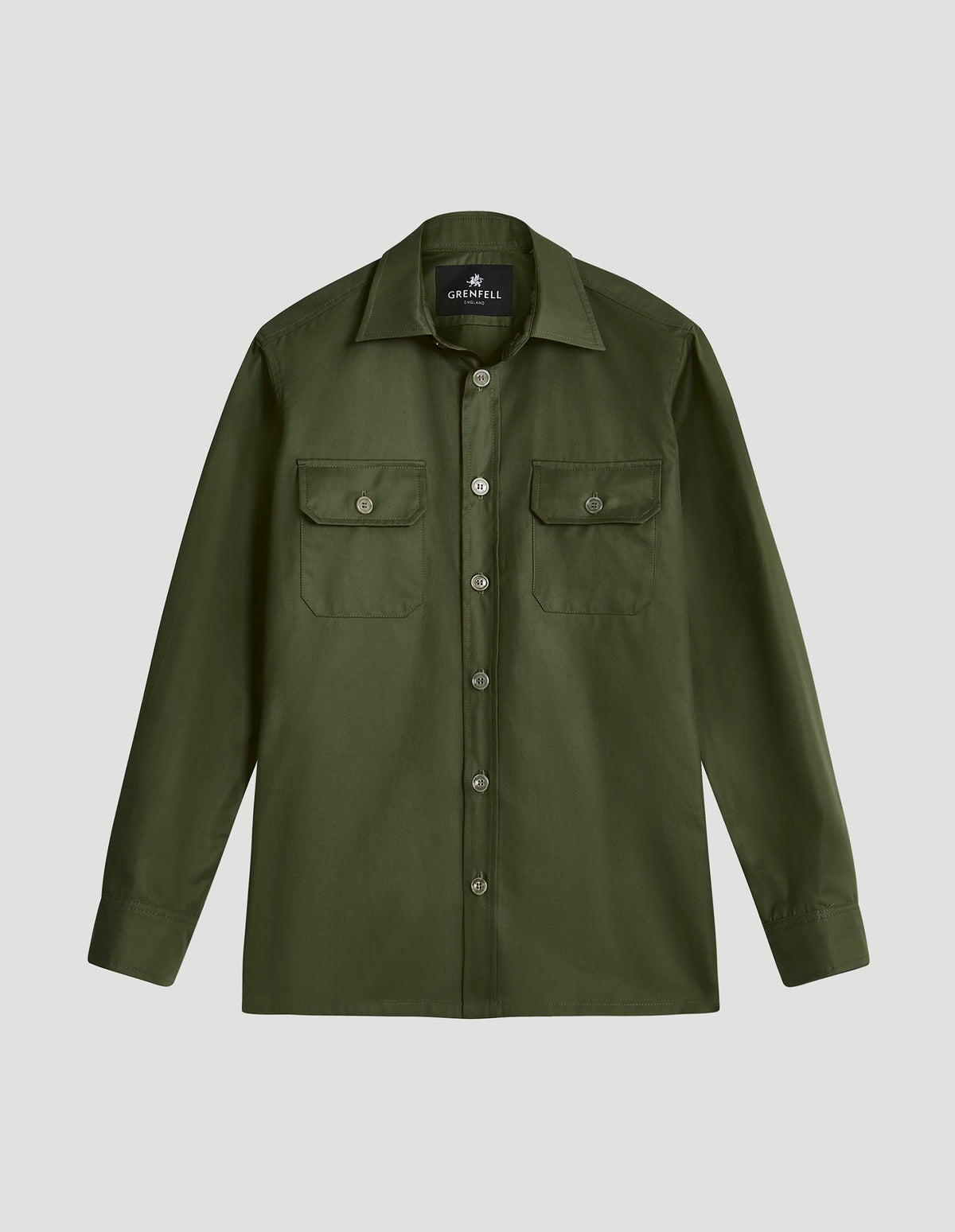 Load image into Gallery viewer, Overshirt Grenfell Cloth Green