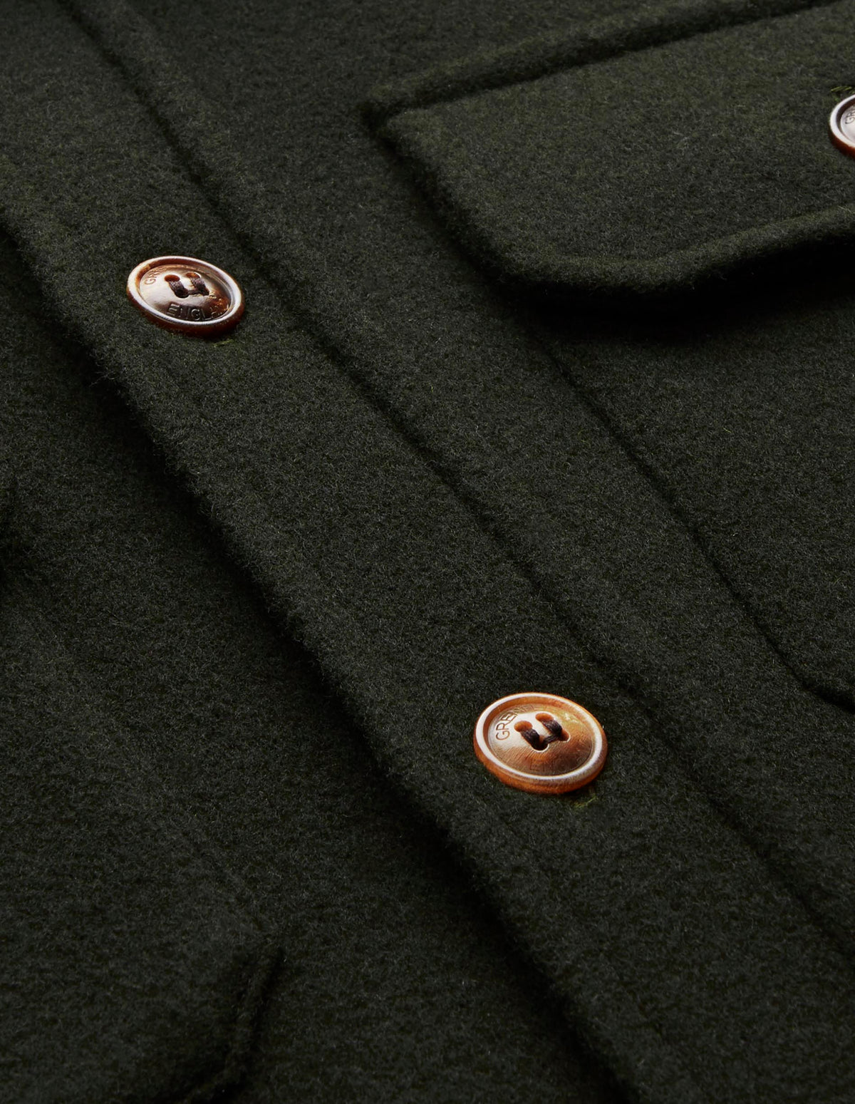 Load image into Gallery viewer, Overshirt Double Faced Wool Green