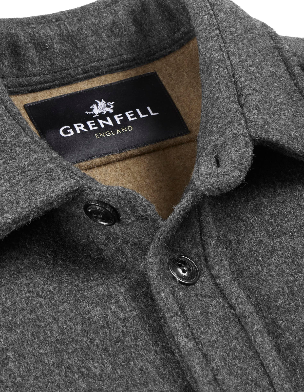 Load image into Gallery viewer, Overshirt Merino Wool Grey