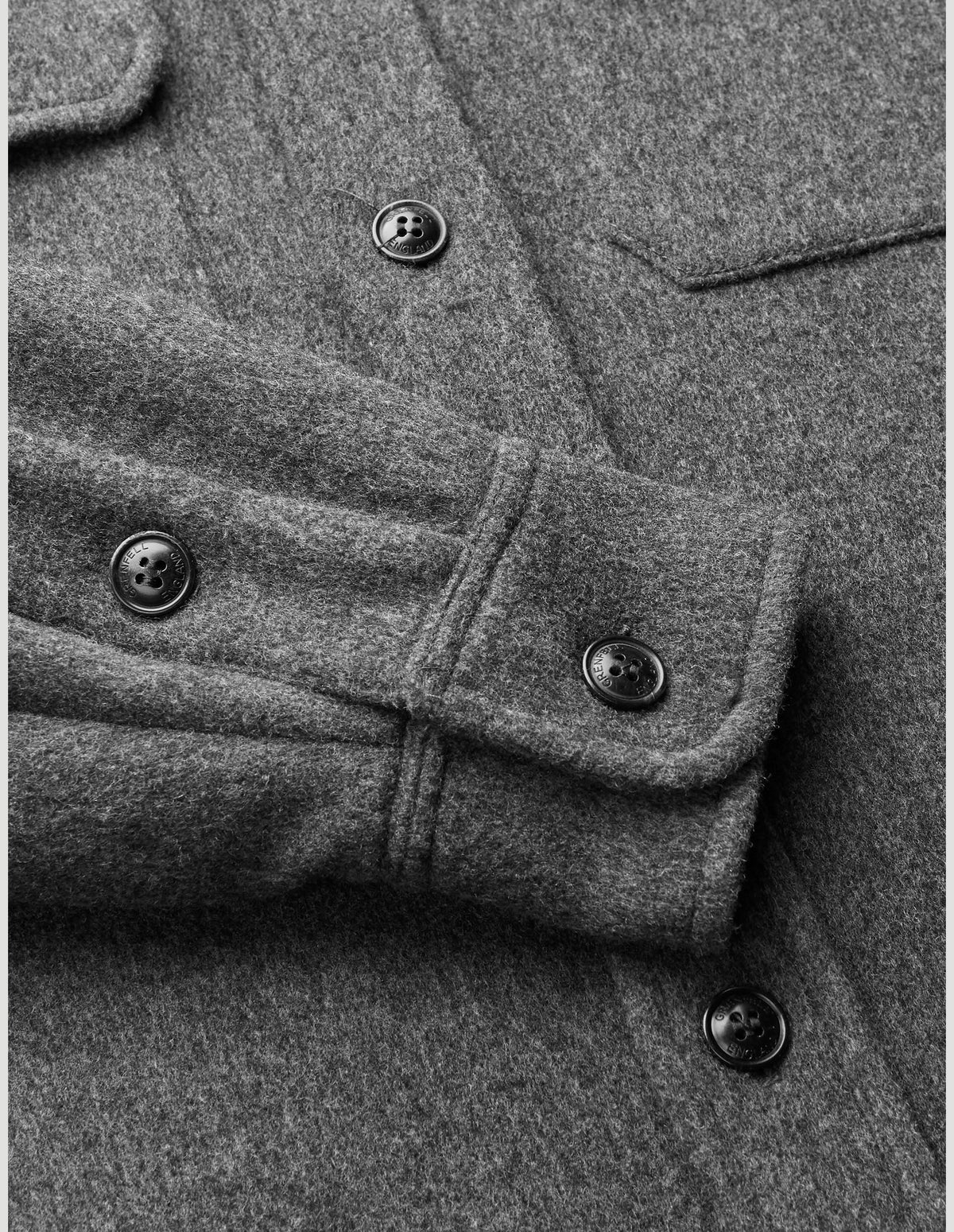 Load image into Gallery viewer, Overshirt Merino Wool Grey