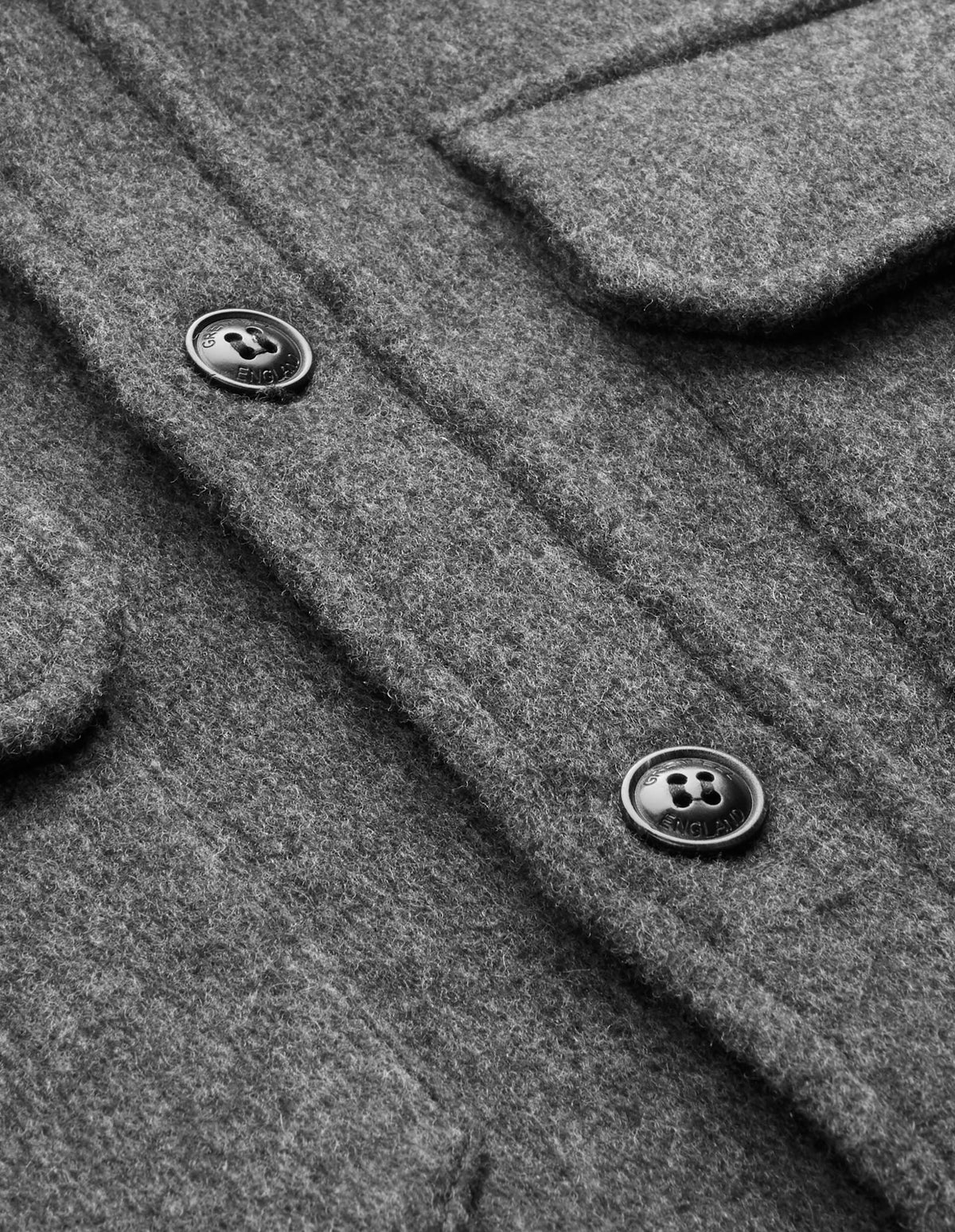 Load image into Gallery viewer, Overshirt Merino Wool Grey