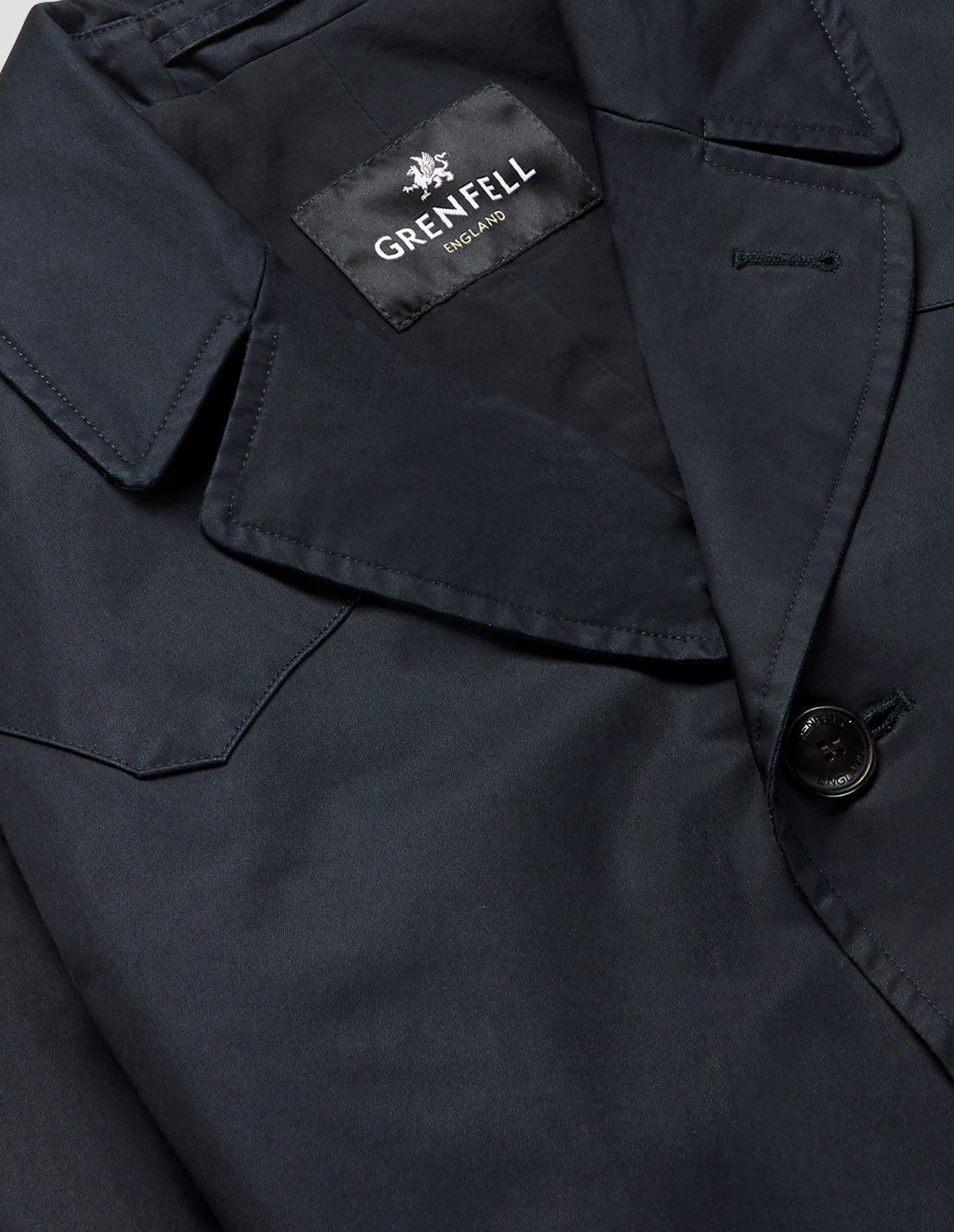 Load image into Gallery viewer, Shooter Grenfell Cloth Laundered Navy