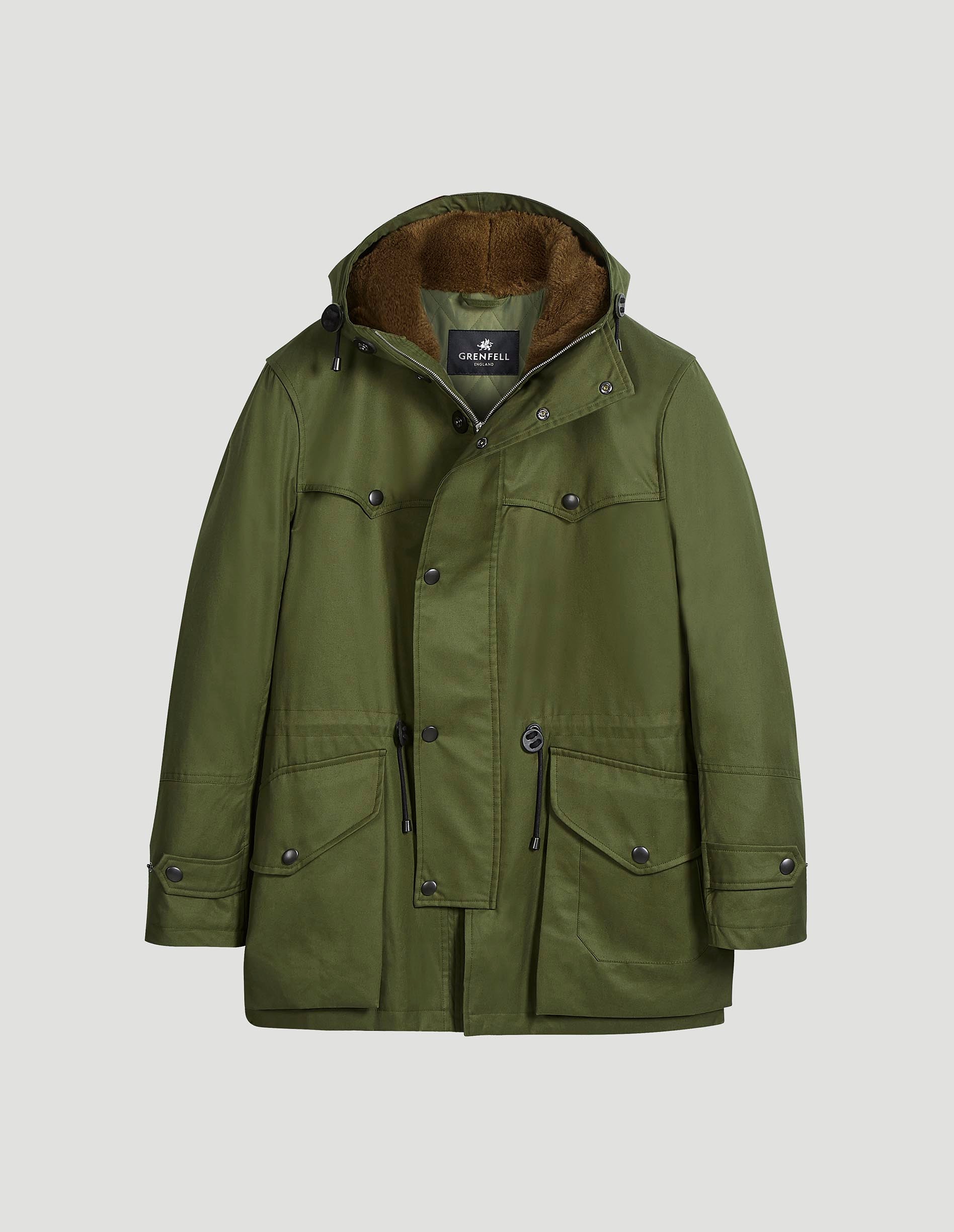ジャケット・アウター Made In England Grenfell Half Coat Grenfell - Bader Coat