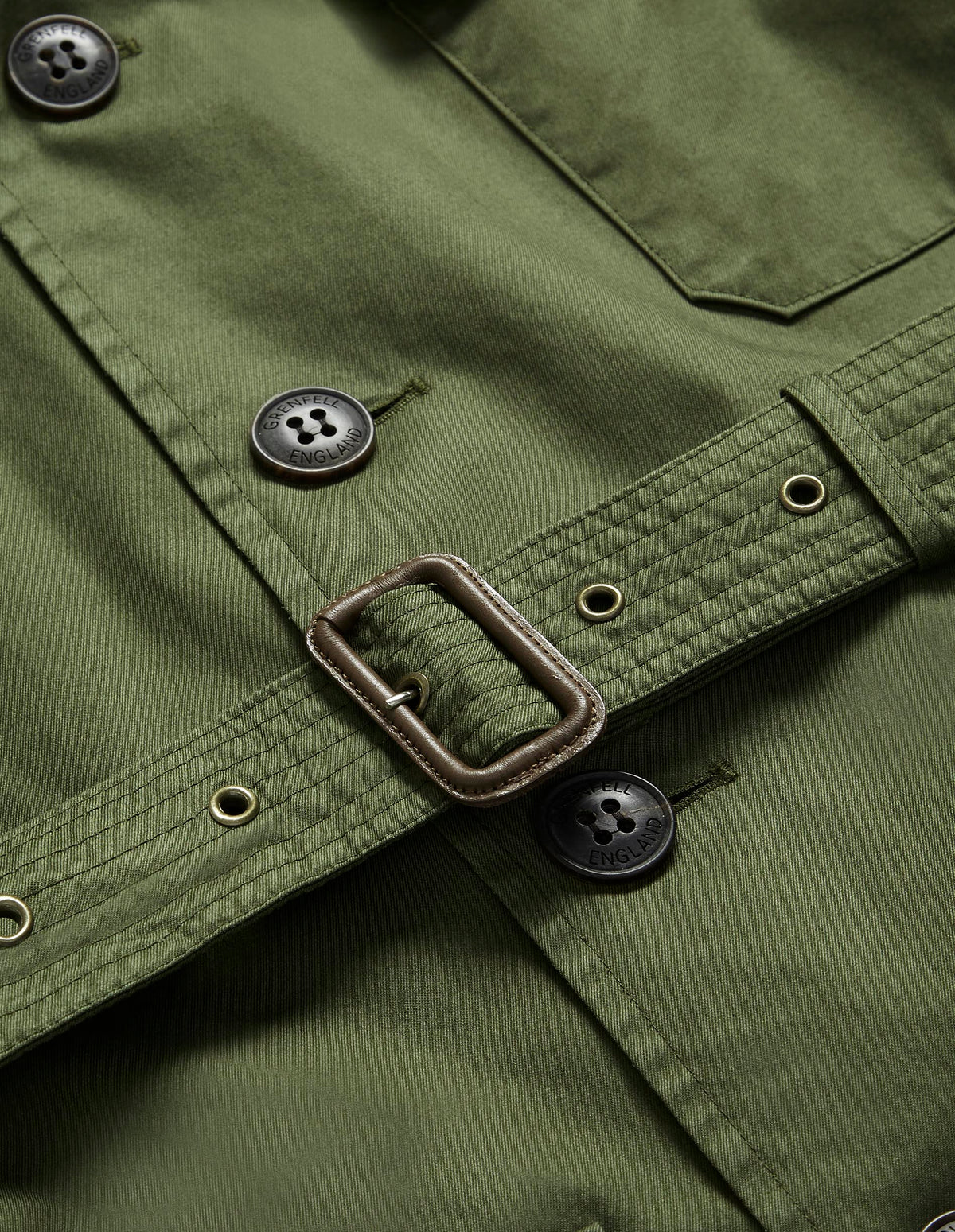 Load image into Gallery viewer, Shooter Grenfell Cloth Laundered Green