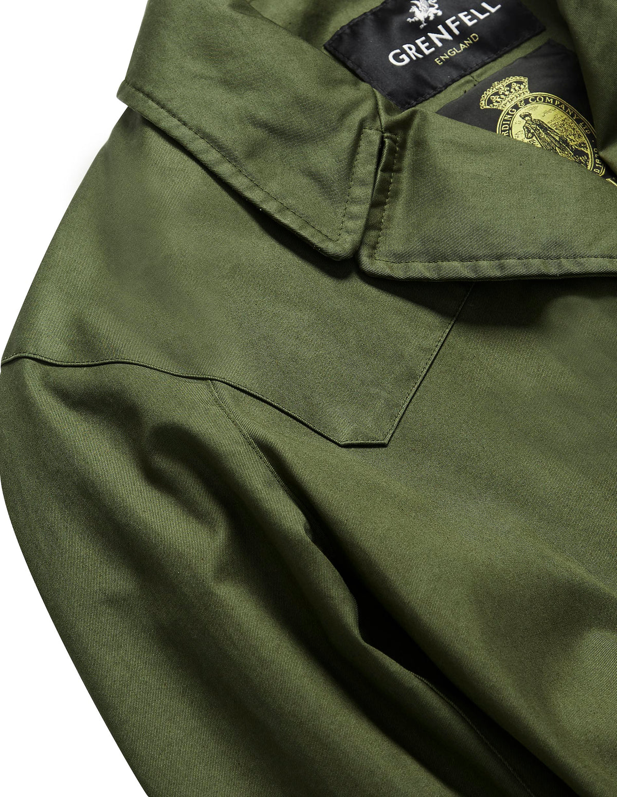 Load image into Gallery viewer, Shooter Grenfell Cloth Laundered Green